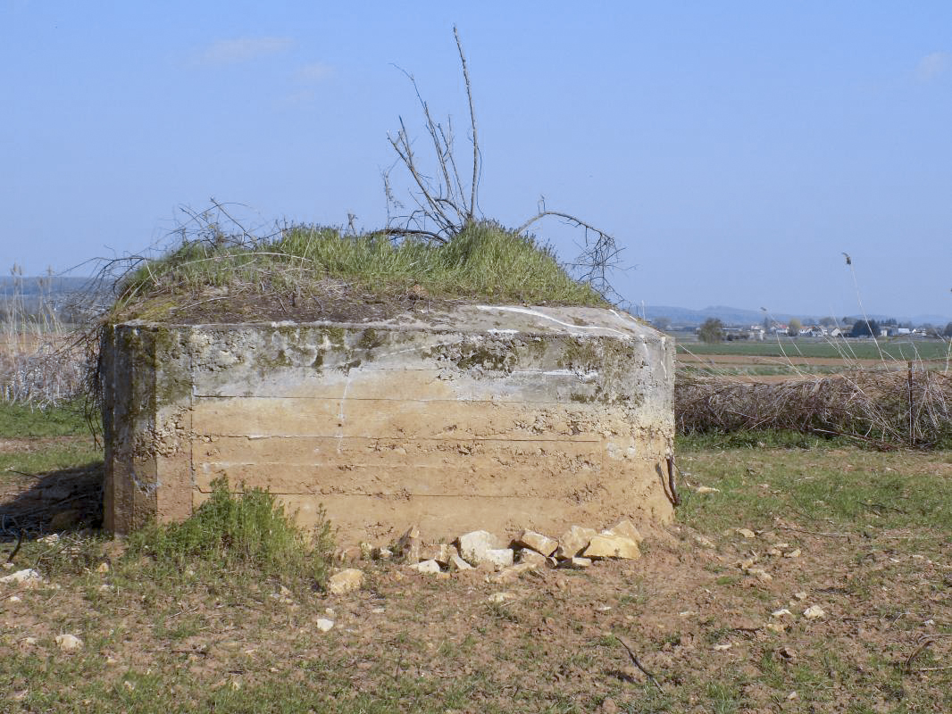 Ligne Maginot - 32A - RUISSEAU DU RIGEL - (Blockhaus pour arme infanterie) - Face gauche