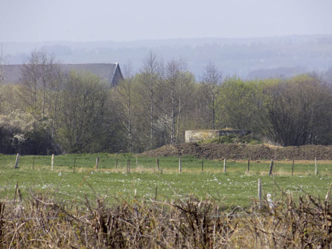 Ligne Maginot - 32A - RUISSEAU DU RIGEL - (Blockhaus pour arme infanterie) - Vue vers le nord-ouest, 32B