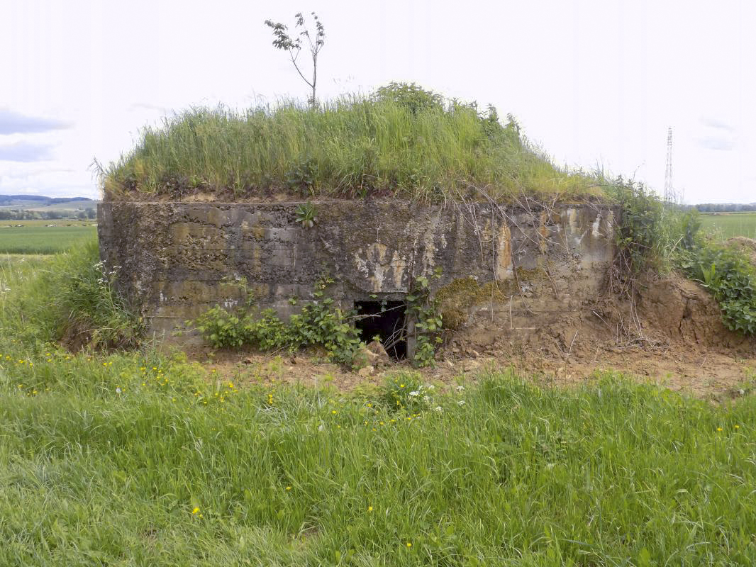 Ligne Maginot - 34A - LE BOCHET NORD - (Blockhaus pour arme infanterie) - L'arrière avec l'entrée hommes