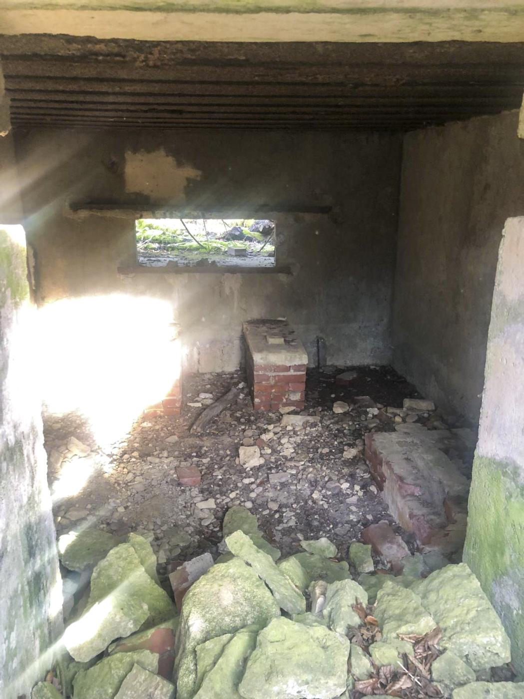 Ligne Maginot - Ab38bis - BOIS de LAUDREFANG 5 (Blockhaus pour canon) - L'entrée pour le canon - Claude Zimmermann