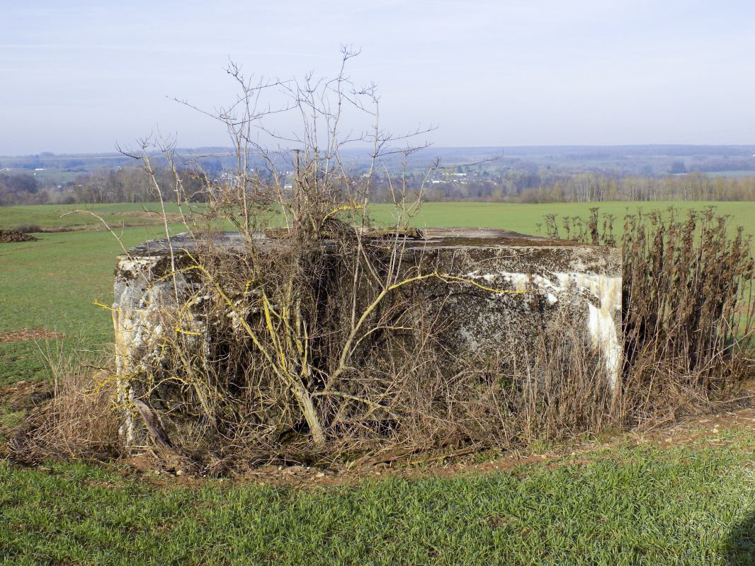 Ligne Maginot - GRAND FOSSE - (Blockhaus pour canon) - L’arrière, entrée AC - R Tucker