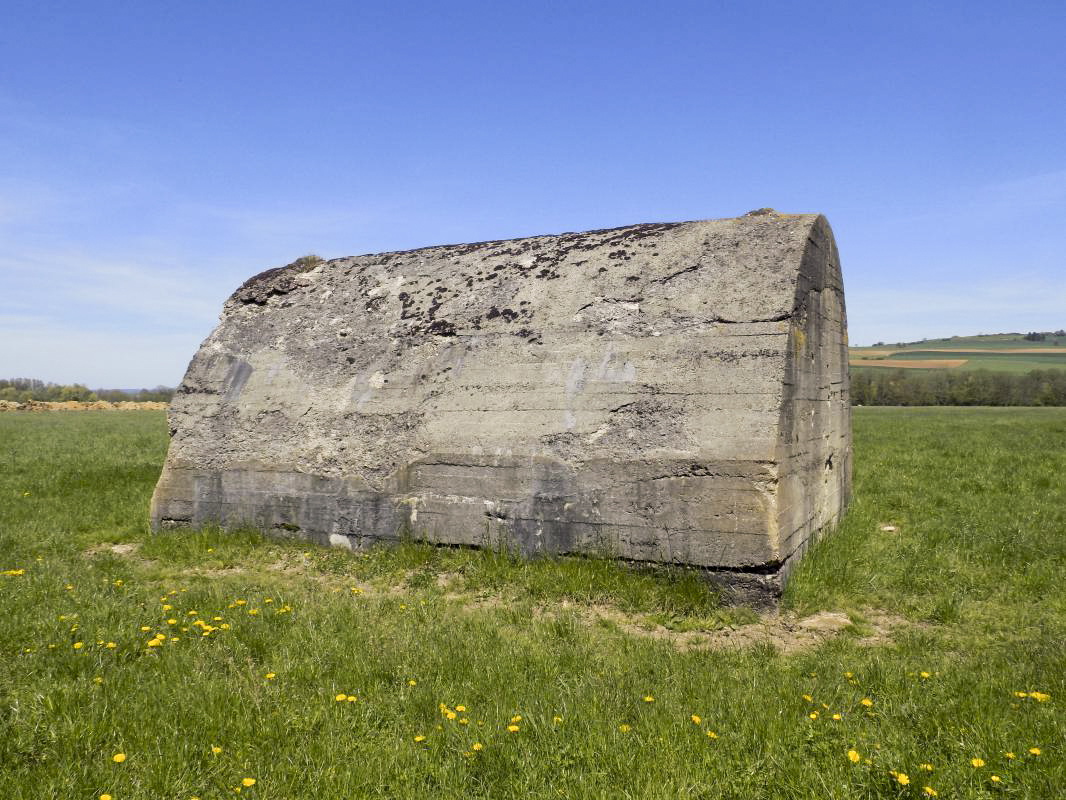 Ligne Maginot - LES ETOURNALES NORD - (Abri) - Pris du sud-ouest