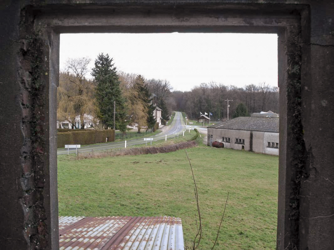 Ligne Maginot - MF21 - X - MOGUES - (Poste GRM - Maison Forte) - 1er étage, vue frontale vers le nord