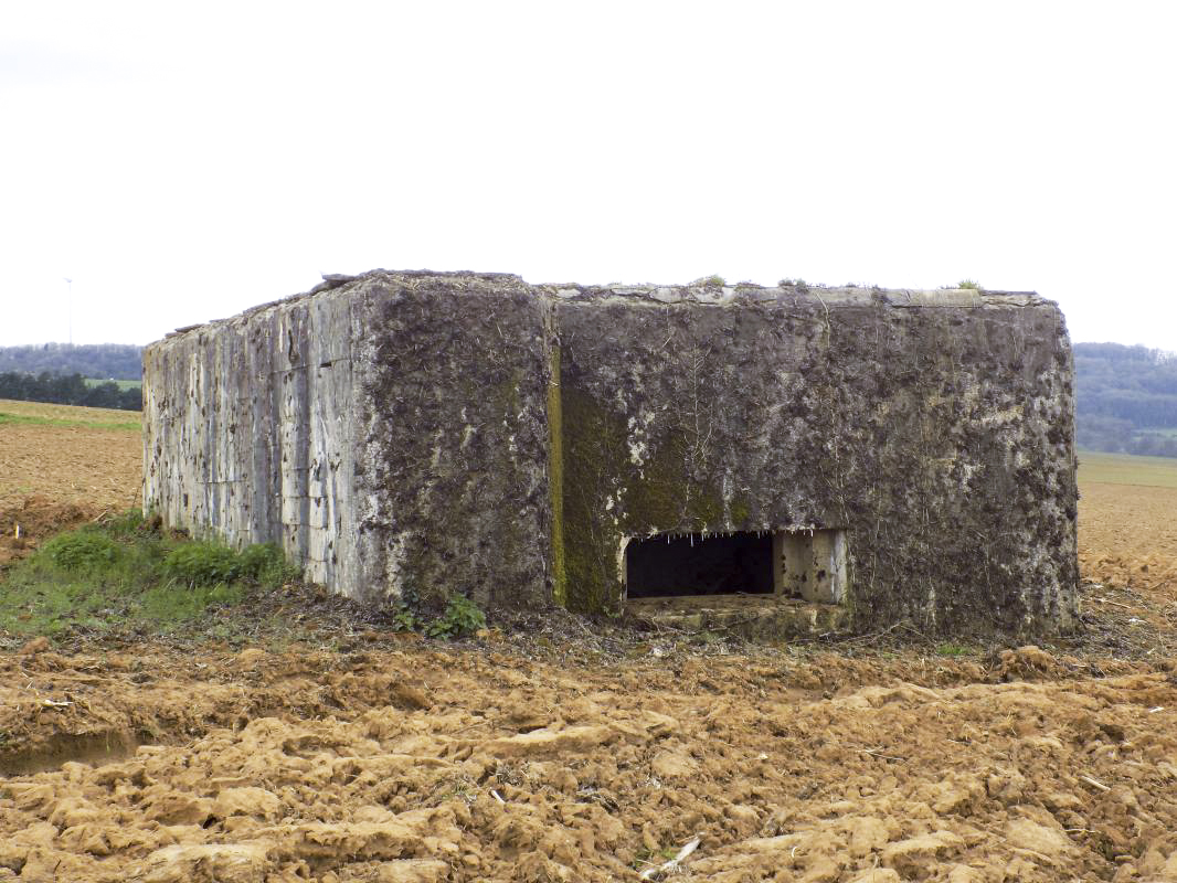 Ligne Maginot - MOULIN D'EUILLY - (Blockhaus pour canon) - Face Frontale - R Tucker
