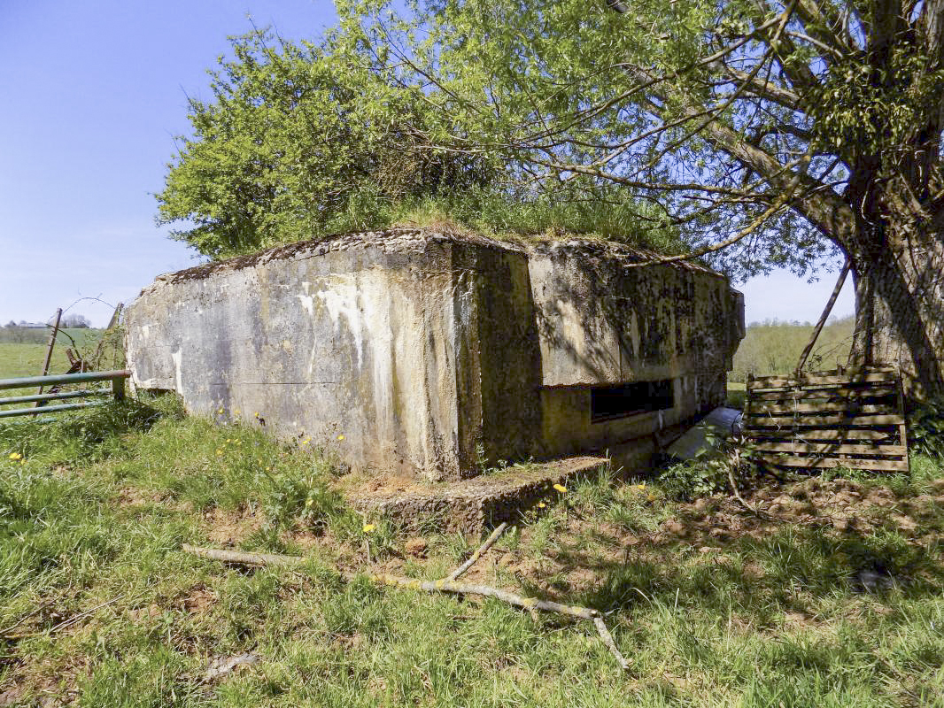 Ligne Maginot - P - FOND DE NOE NORD - (Blockhaus pour canon) - Faces centrale et droite