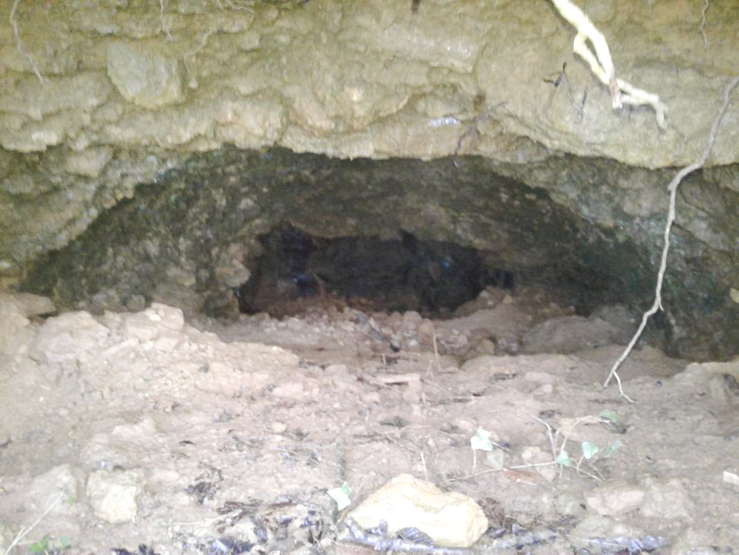 Ligne Maginot - PLUME SOURIS A1 - (Abri) - Descente en sape de gauche (intérieur). - Fabrice THOMASSIN