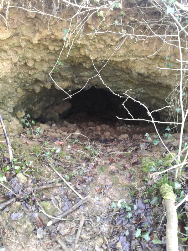 Ligne Maginot - PLUME SOURIS A1 - (Abri) - Descente en sape de droite. - Fabrice THOMASSIN