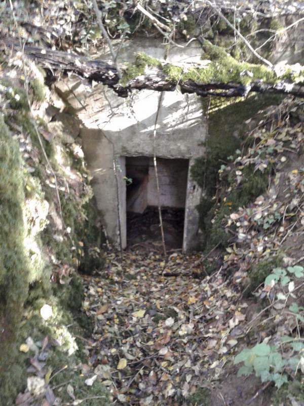 Ligne Maginot - 66BIS - BOIS LE SART CENTRE - (Blockhaus pour arme infanterie) - Entrée du bloc.