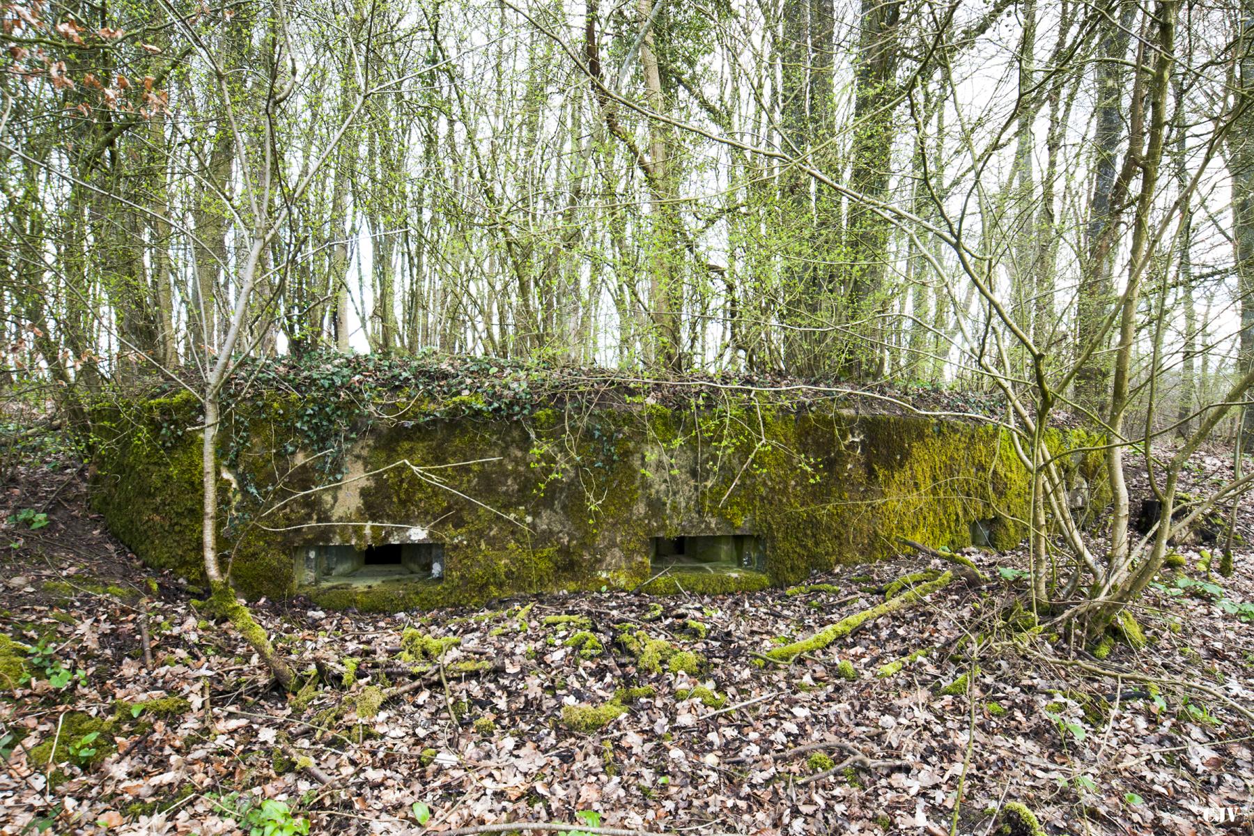 Ligne Maginot - 76 - LE MAMELON OUEST - (Blockhaus pour arme infanterie) - Les quatre creneaux