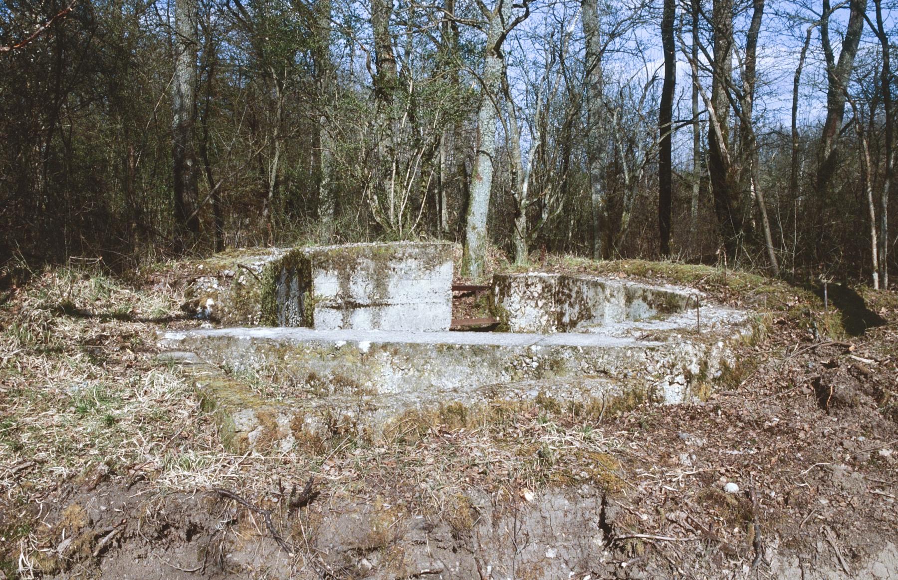 Ligne Maginot - SCHEIDE 2 - (Cuve pour canon) -  - MANSUY Michel