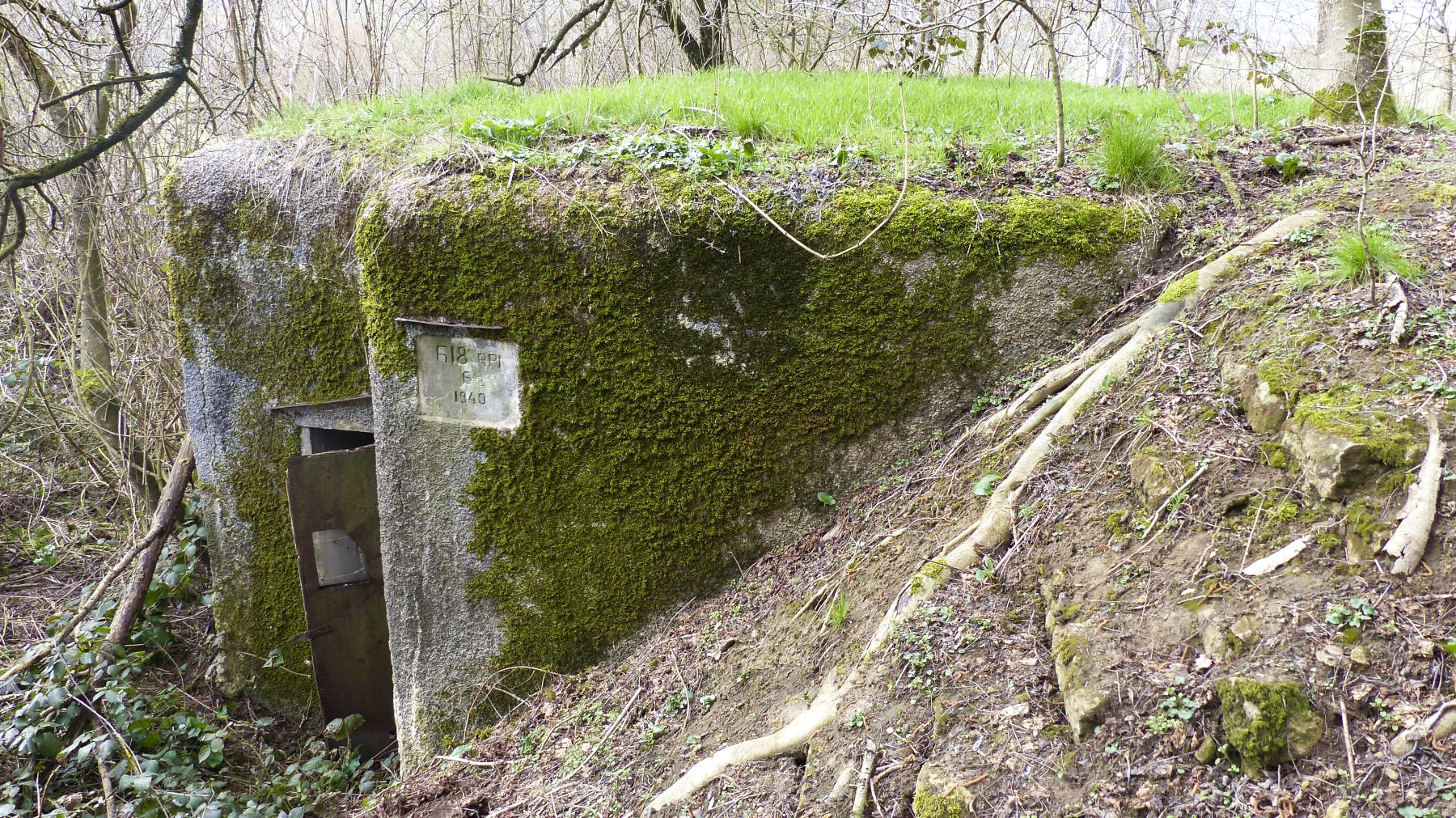 Ligne Maginot - A - BOIS RIGAULT - (Blockhaus pour canon) - 
