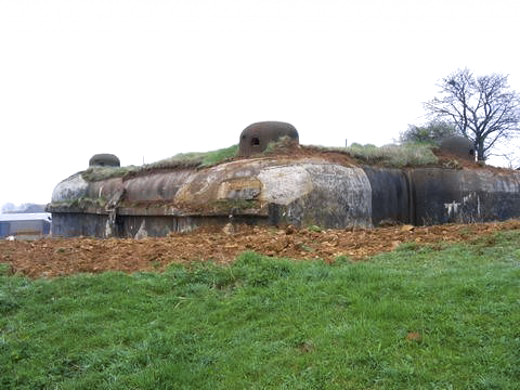 Ligne Maginot - CHRIST - (Casemate d'infanterie - Simple) - Les cloches vu du Nord-Ouest