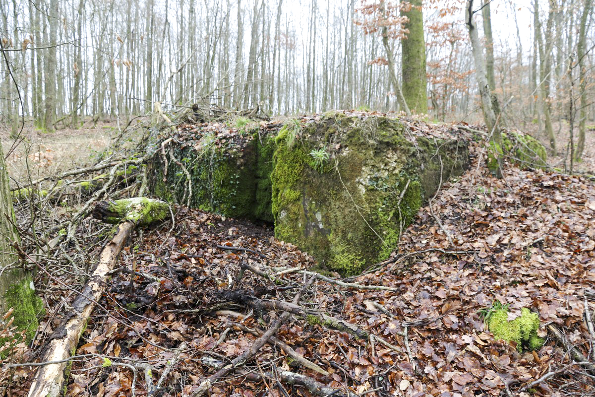 Ligne Maginot - STEINBRUEHL - (Blockhaus pour arme infanterie) - Petit bloc mitrailleuse, construction 'bricolage' - Alain Perouffe