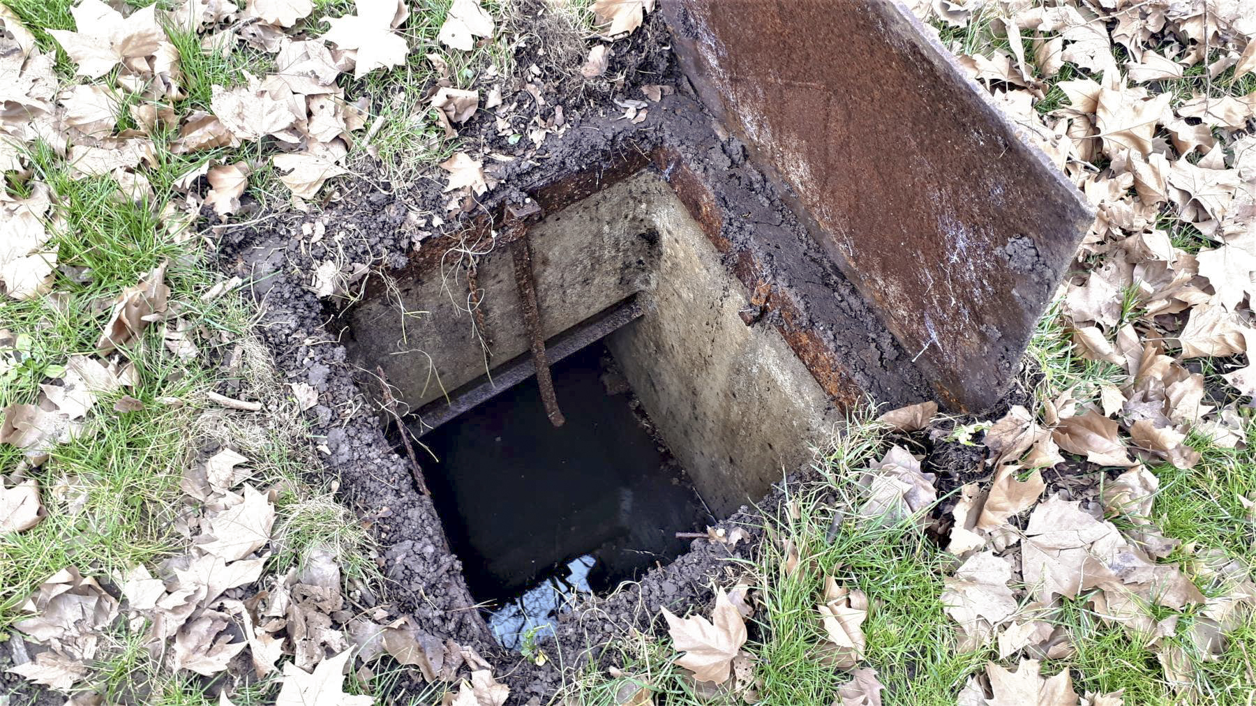 Ligne Maginot - PR7 - (Chambre de coupure) - La chambre toujours dans le même état - G. Fuchs