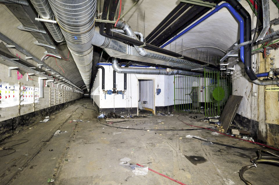 Ligne Maginot - ROCHONVILLERS - A8 - (Ouvrage d'artillerie) - Gare et galerie vers le M1 - GOERGEN Claude