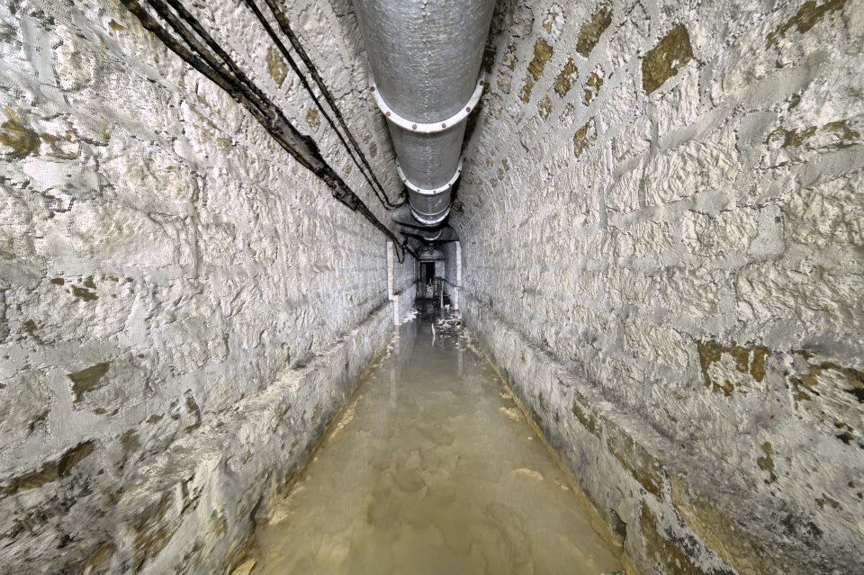 Ligne Maginot - BOIS DE KLANG - X24 (QUARTIER KLANG - III/164° RIF) - (Abri) - Galerie inondé - GOERGEN Claude