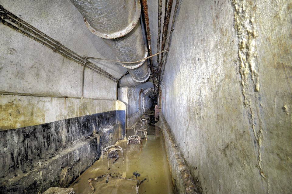 Ligne Maginot - BOIS DE KLANG - X24 (QUARTIER KLANG - III/164° RIF) - (Abri) - Galerie inondé - GOERGEN Claude