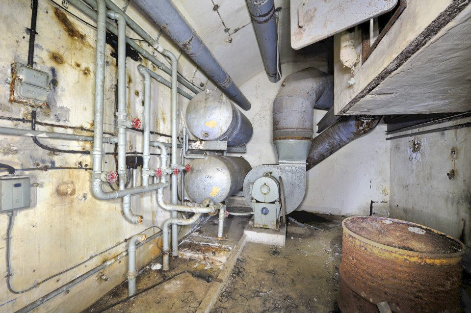 Ligne Maginot - MOLVANGE - A9 - (Ouvrage d'artillerie) - Station de pompage de la caserne - GOERGEN Claude