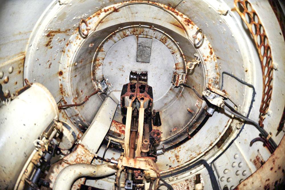 Ligne Maginot - MOLVANGE - A9 - (Ouvrage d'artillerie) - Bloc 2
Tourelle de mitrailleuses