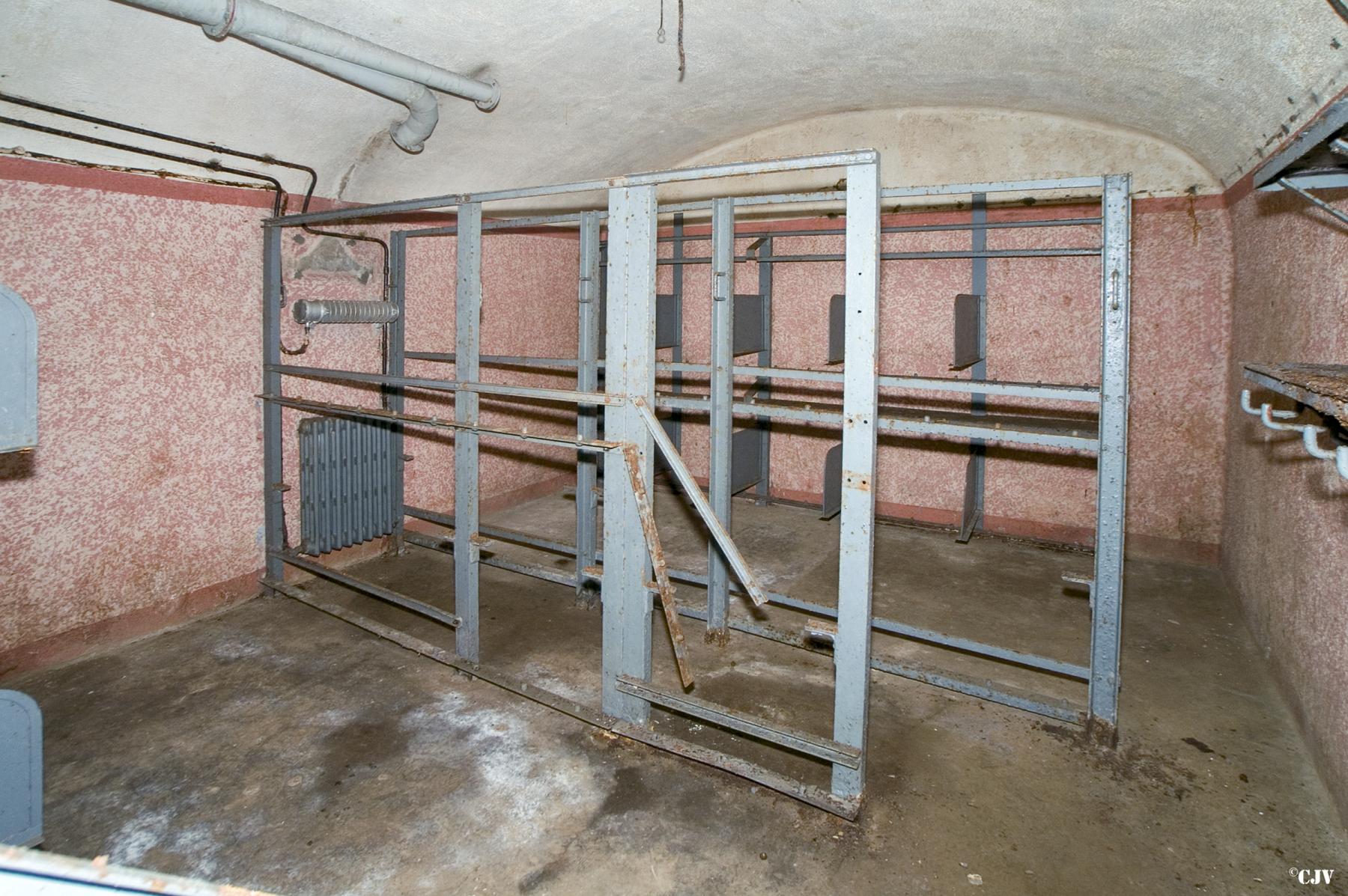 Ligne Maginot - MOLVANGE - A9 - (Ouvrage d'artillerie) - Bloc 2
Le PC de l'ouvrage