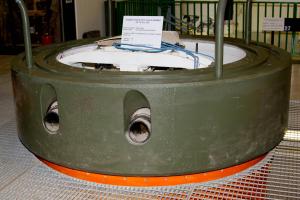 Ligne Maginot - BREHAIN - A6 - (Ouvrage d'artillerie) - Bloc 5
Tourelle de 135 exposée au musée de Fermont