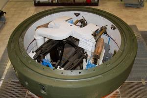 Ligne Maginot - BREHAIN - A6 - (Ouvrage d'artillerie) - Bloc 6
Tourelle de 75mm mle 33 transférée et exposée au musée de Fermont