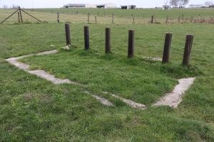Ligne Maginot - LE CHEMIN DE MAXSTADT - (Obstacle antichar) - La fosse comblée