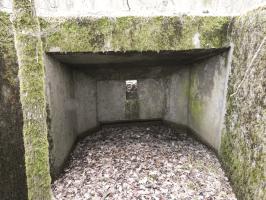 Ligne Maginot - SCHIRMENSTUDEN 10 - (Blockhaus pour arme infanterie) - La chambre de tir vers l'Est.
