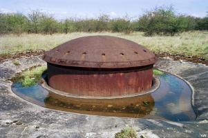 Ligne Maginot - MOLVANGE - A9 - (Ouvrage d'artillerie) - Bloc 4
Tourelle de 135mm