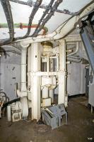 Ligne Maginot - MOLVANGE - A9 - (Ouvrage d'artillerie) - Bloc 6
L'étage inférieur de la tourelle