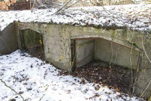 Ligne Maginot - MOLVANGE - A9 - (Ouvrage d'artillerie) - Niches à mines côté falaise, à proximité du bloc 7