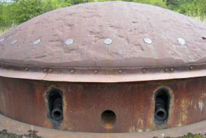 Ligne Maginot - MOLVANGE - A9 - (Ouvrage d'artillerie) - Bloc 8
Embrasures de la tourelle de 75