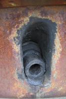Ligne Maginot - MOLVANGE - A9 - (Ouvrage d'artillerie) - Bloc 8
Gros plan de l'un des tubes de 75 de la tourelle
