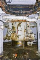 Ligne Maginot - MOLVANGE - A9 - (Ouvrage d'artillerie) - Bloc 8
Tourelle pour deux canons de 75 modèle 33
L'étage intermédiaire de la tourelle