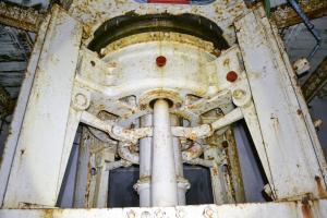 Ligne Maginot - MOLVANGE - A9 - (Ouvrage d'artillerie) - Bloc 8
Tourelle pour deux canons de 75 modèle 33