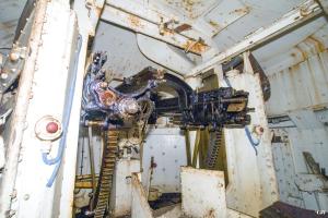 Ligne Maginot - MOLVANGE - A9 - (Ouvrage d'artillerie) - Bloc 8
Tourelle pour deux canons de 75 modèle 33