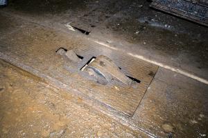 Ligne Maginot - MOLVANGE - A9 - (Ouvrage d'artillerie) - Détail du plan incliné