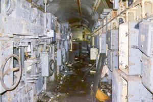 Ligne Maginot - MOLVANGE - A9 - (Ouvrage d'artillerie) - La cellule HTA et le tableau électrique générale basse tension de l'ouvrage