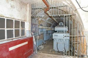 Ligne Maginot - MOLVANGE - A9 - (Ouvrage d'artillerie) - L'usine
L'entrée de la cellule haut tension