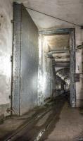 Ligne Maginot - MOLVANGE - A9 - (Ouvrage d'artillerie) - La porte pare-souffle séparant les avants de l'ouvrage de la partie entrée et magasin M1