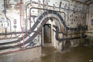 Ligne Maginot - MOLVANGE - A9 - (Ouvrage d'artillerie) - Début de la galerie de liaison vers l'usine