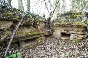 Ligne Maginot - DAUGBERT (Blockhaus pour arme infanterie) - L'interieur