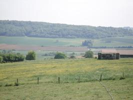 Ligne Maginot - FRESNOIS - (Casemate d'infanterie - Double) - Vers le sud, My12 avec la casemate de St Antoine à l'arrière plan