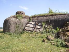 Ligne Maginot - FRESNOIS - (Casemate d'infanterie - Double) - Face nord/l'arrière