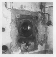 Ligne Maginot - LA FERTE - (Ouvrage d'infanterie) - Bloc 1.
Trémie pour FM 24/29 avant restauration