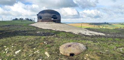 Ligne Maginot - LE CHESNOIS - CHENOIS - (Ouvrage d'artillerie) - Bloc 5
Prise d'air et cloche GFM