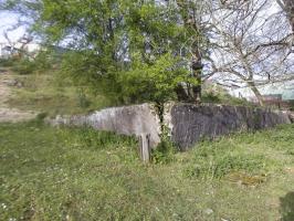 Ligne Maginot - MONTLIBERT - (Casernement) - Fondations de l'un des bâtiments 