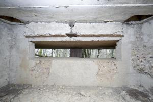 Ligne Maginot - MY4 - (Blockhaus lourd type STG / STG-FCR - Simple) - Le créneau d'observation