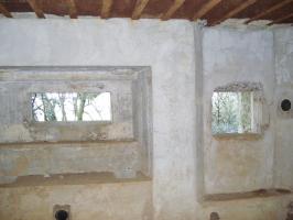 Ligne Maginot - MY5 - (Blockhaus lourd type STG / STG-FCR - Double) - Face est, les créneaux