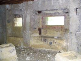 Ligne Maginot - MY6 - (Blockhaus lourd type STG / STG-FCR - Double) - Les créneaux vers le nord